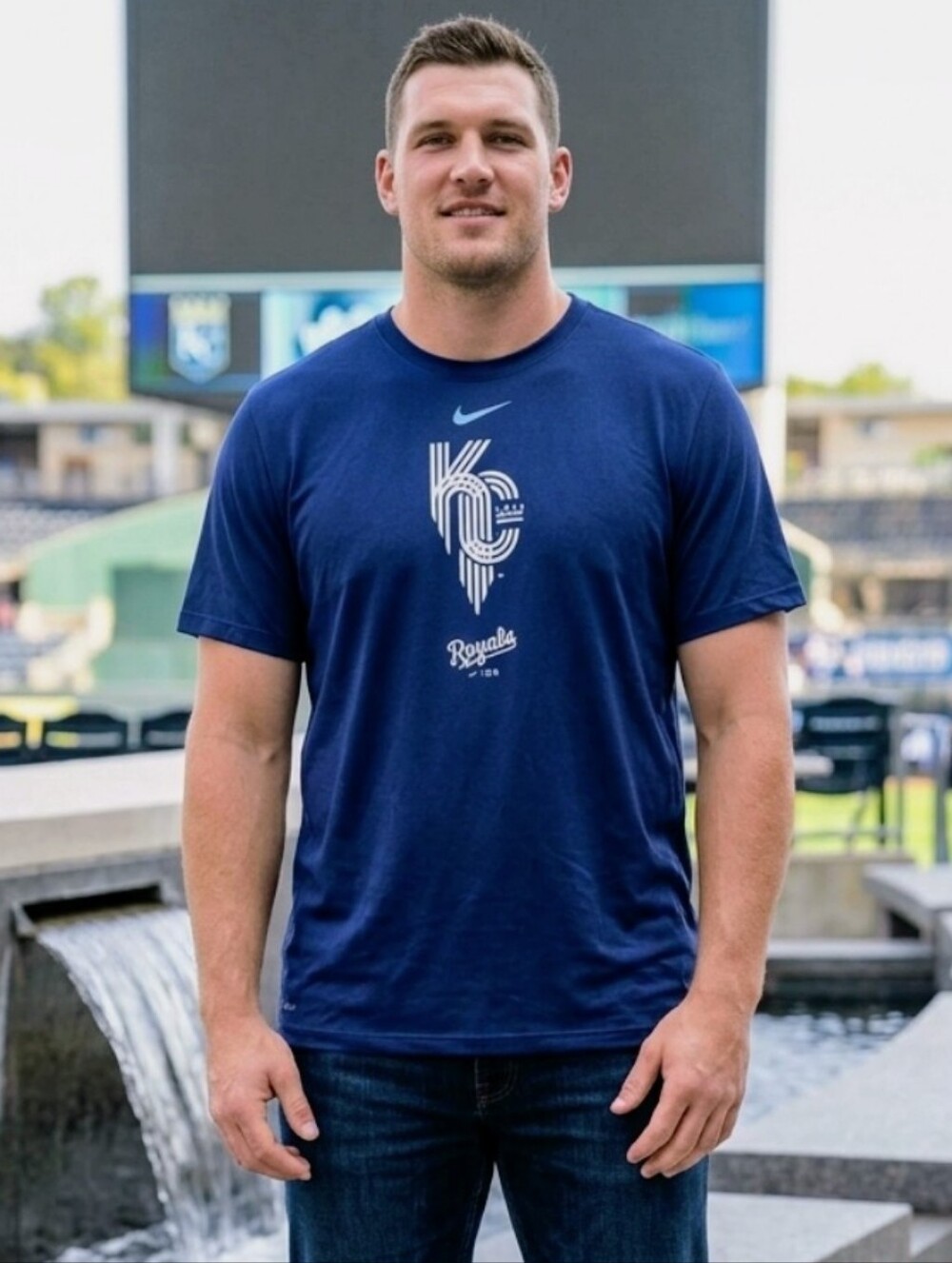 Kansas City Royals Nike City Connect Legend Practice Velocity T-Shirt - Mens XXL